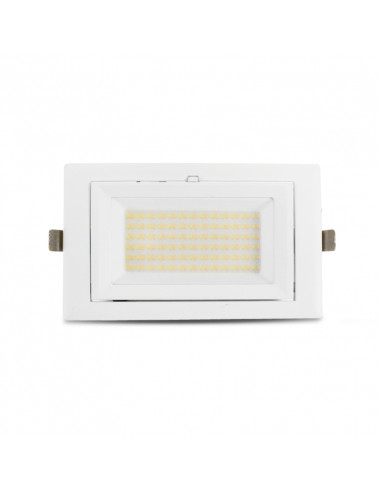 STELLA SPOT ENCASTRABLE ORIENT 240 X 145MM 40W CCT + PUISS AJUST 5ANS MIIDEX VISION-EL 76913
