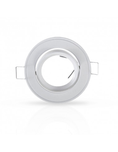 COLLERETTE SUPPORT DE SPOT DIAM 86MM BLC ORIENT MIIDEX VISION-EL 7702