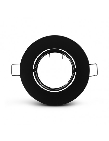 COLLERETTE SUPPORT DE SPOT DIAM 92MM NOIR ORIENT MIIDEX VISION-EL 77030
