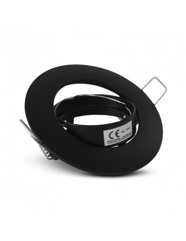 COLLERETTE SUPPORT DE SPOT DIAM 92MM NOIR ORIENT MIIDEX VISION-EL 77030