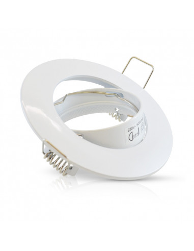 COLLERETTE SUPPORT DE SPOT DIAM 92MM BLC ORIENT MIIDEX VISION-EL 7704