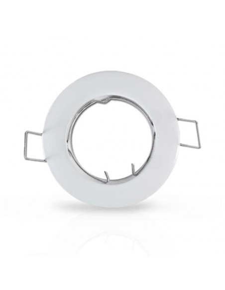 COLLERETTE SUPPORT DE SPOT DIAM 78MM BLC FIXE MIIDEX VISION-EL 7710