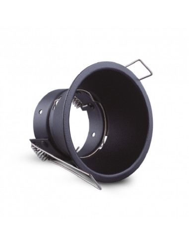 SUPPORT SPOT DIAM 83MM NOIR FIXE BASSE LUMINANCE MIIDEX VISION-EL 77250