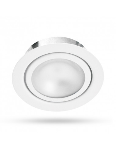 Support Rond pour G4 Blanc Ø75 mm PUNCTOHOME 12V MIIDEX VISION-EL 7730
