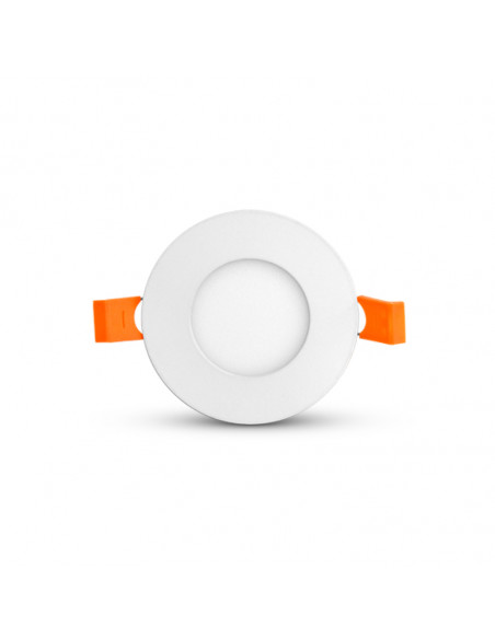 SLIMY DOWNLIGHT DIAM 85MM BLC 3W 6000K ALU MIIDEX VISION-EL 7744