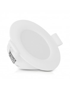 LUCIOLE SPOT DIAM 85MM 8W 6000K PC BLC MIIDEX VISION-EL 77463 2