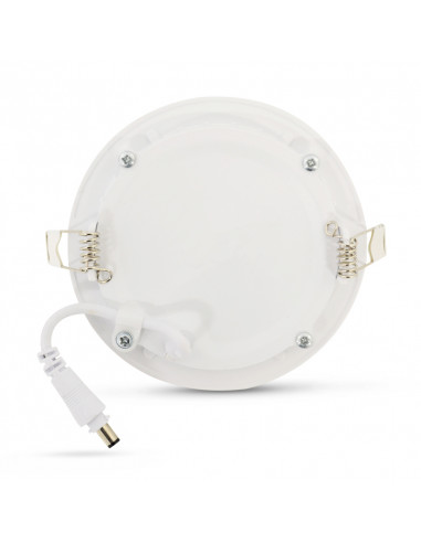 SLIMY DOWNLIGHT DIAM 120MM BLC 6W 6000K ALU MIIDEX VISION-EL 7747