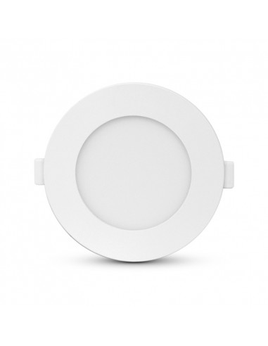 SLIMY DOWNLIGHT DIAM 128MM BLC 6W 4000K PC MIIDEX VISION-EL 77481
