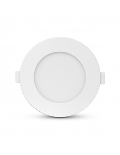 SLIMY DOWNLIGHT DIAM 128MM BLC 6W 3000K PC MIIDEX VISION-EL 77490
