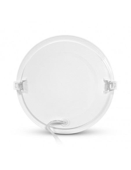Plafonnier encastré SLIMY Downlight D.230mm Blanc 18W 3000K MIIDEX 77573