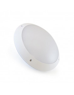 Plafonnier LED CASA Hublot rond avec Détecteur RF 20 Watts Ø300mm 4000K IP65 MIIDEX VISION-EL 7788201 2