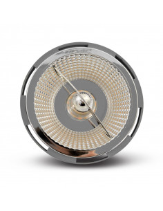 Ampoule Led QR G53 AR111 Gris 12 Watts 3000K MIIDEX VISION-EL 77941 2