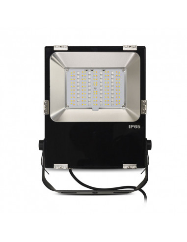 ARCHEO RGB + BLC PROJECTEUR 50W CCT 2700K A 6500K NOIR IP65 RF MIIDEX VISION-EL 80103