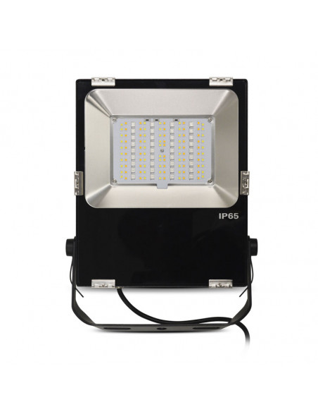 ARCHEO RGB + BLC PROJECTEUR 50W CCT 2700K A 6500K NOIR IP65 RF MIIDEX VISION-EL 80103