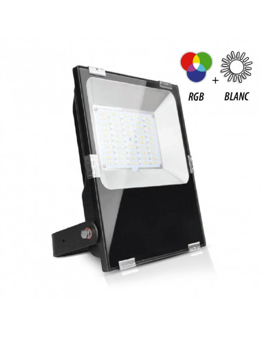 ARCHEO RGB + BLC PROJECTEUR 100W CCT 2700K A 6500K NOIR IP65 RF MIIDEX VISION-EL 801031
