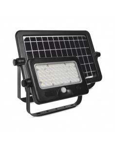 SUNNY LUMOS PROJECTEUR SOLAIRE 10W 4000K IP44 + CHAR USB + DETECT IR MIIDEX VISION-EL 80802