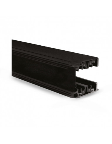 RAIL 3A ALU NOIR 230V 3M (X10) MIIDEX VISION-EL 82033