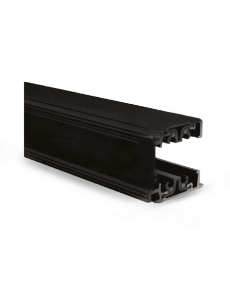 RAIL 3A ALU NOIR 230V 3M (X10) MIIDEX VISION-EL 82033
