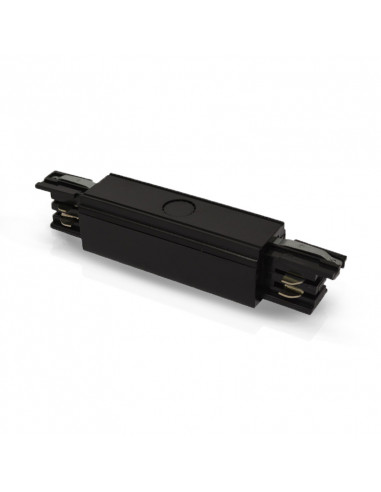 Connecteur Triphase Central Noir pour RAIL 3 Allumage 230V MIIDEX 8233