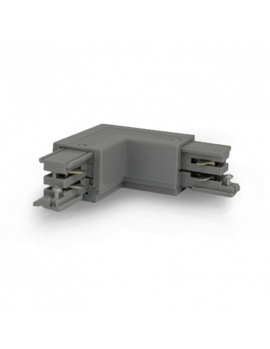 RAIL 3A CONNECT TRIPHASE COUDE L ARGENT MIIDEX VISION-EL 8241
