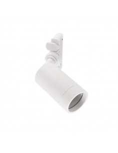 FOCUS SUPPORT SPOT SUR RAIL GU10 IP20 BLC MIIDEX VISION-EL 8370