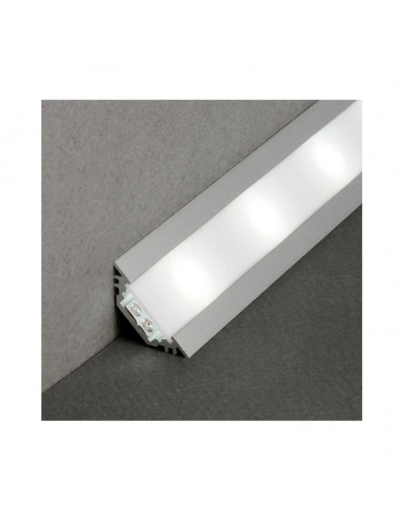 PROFILE ANGLE 45° 1000MM ALU ANODISE* MIIDEX VISION-EL 9802