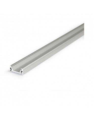 Profile Plat Aluminium Anodisé 2m pour bandeaux LED MIIDEX 9831
