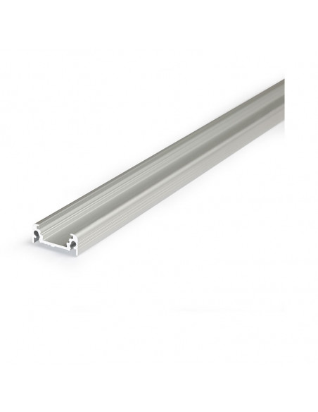 Profile Plat Aluminium Anodisé 2m pour bandeaux LED MIIDEX 9831