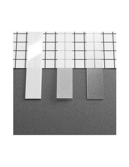 DIFFUSEUR PROFILE 15,4MM TRANSPARENT 2000MM MIIDEX VISION-EL 9854