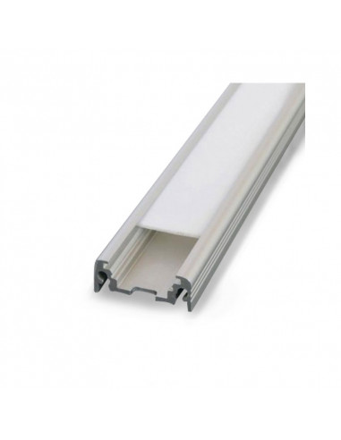 PROFILE PLAT 1000MM ALU BRUT 14,4MM MIIDEX VISION-EL 9881
