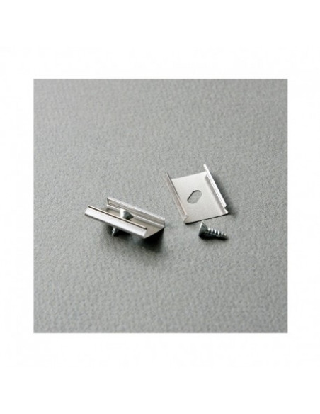 SUPPORT DE MONTAGE SOUPLE PROFILE 14,4MM PACK DE 2 MIIDEX VISION-EL 9901