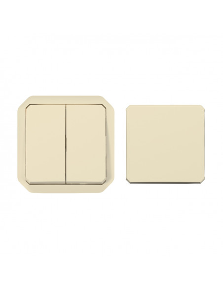 Transformeur réversible Plexo composable sable LEGRAND 069809L
