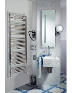 Atoll Spa eau chaude Finition Chromée 705W H 1706 mm / L 600 mm ACOVA SLO 170 060