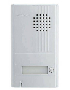 Platine saillie 1 BP avec façade aluminium DA1DS 110538