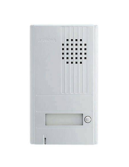 Platine saillie 1 BP avec façade aluminium DA1DS 110538