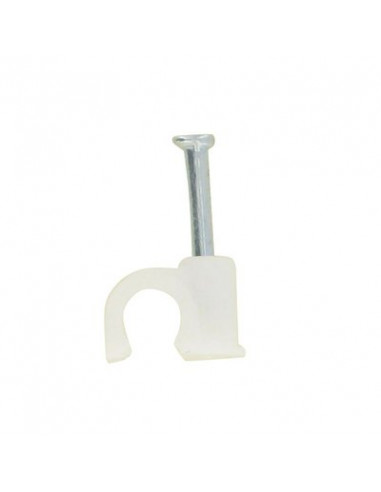 ATTACH-FILS ROND BLC 10MM /20 DHOME CHS-CHR-9-20PCS-WHITE