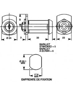 BARILLET F007 TYP 911C+CAM L38 GRAPPIN ANNAT 365009 2