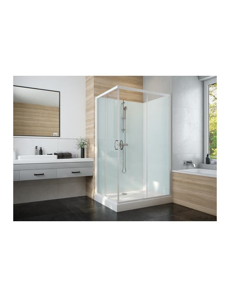 CABINE IZIGLASS2 80X80 AN COUL VT LEDA L11IZC0080