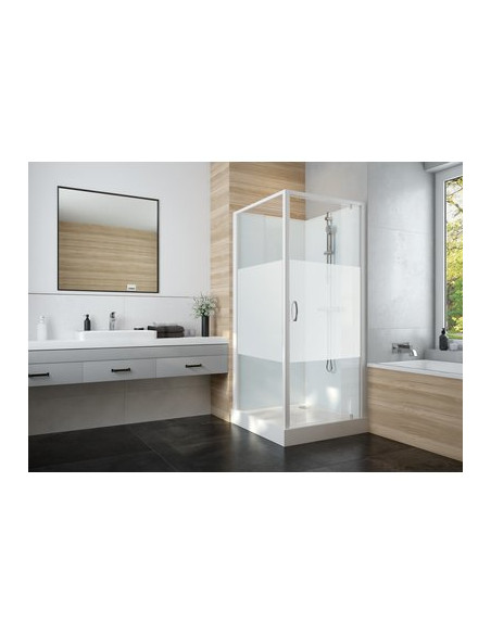 CABINE IZIGLASS2 PP 80X80 VS LEDA L11IZP00801