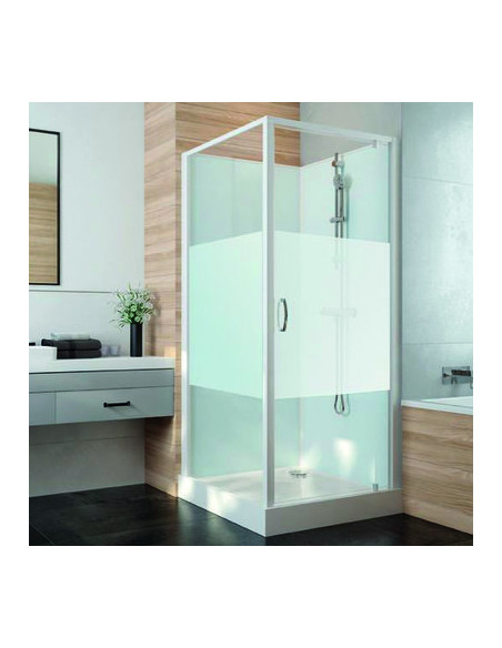 CABINE IZIGLASS2 PP 90X90 VS LEDA L11IZP00901