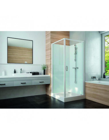 CABINE IZIGLASS2 PP 90X90 VT LEDA L11IZP0090