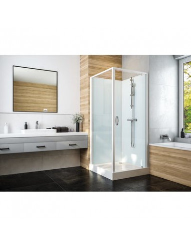 CABINE IZIGLASS2 PP 90X90 VT LEDA L11IZP0090