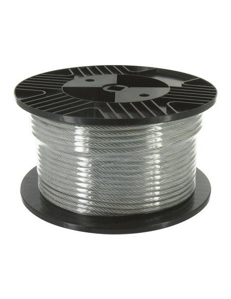 CABLE ACIER GAINE 6,0MM/50M CHAPUIS BC4