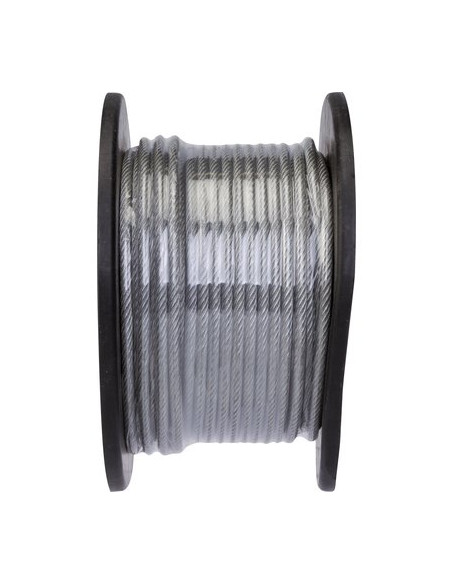 CABLE ACIER GAINE 6,0MM/50M CHAPUIS BC4