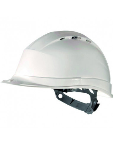 CASQUE CHANTIER BLANC AJUST. DELTA PLUS QUAR1BC