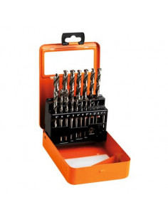 COFFRETS FORET HSS DIN338 19PC SCID 0700274 2