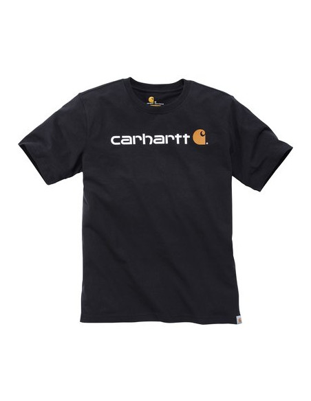 CORE LOGO T-SHIRT S/S BLACK S CARHARTT S1103361001S
