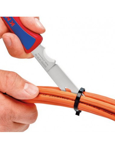 COUTEAU ÉLECTRICIEN RETRACT KNIPEX 16 20 50 SB