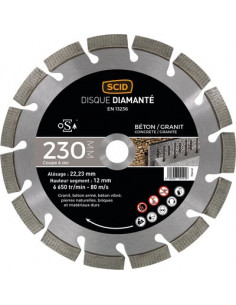 D DIAMANT BETG HG -230-12 SEGM SCID 704141