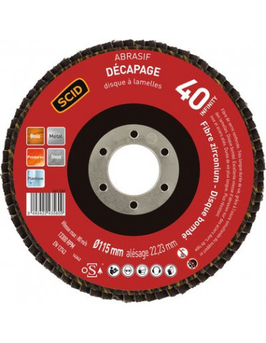 DISQ LAMEL.ZIR 115 INFI G40 VC SCID 30400INF